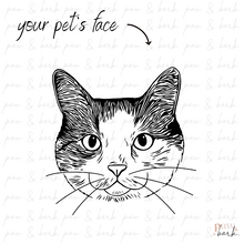 Load image into Gallery viewer, Custom Pet Portrait Illustration - Digital File Only
