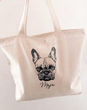 Load image into Gallery viewer, Custom Tote Bag - Paw and Bark
